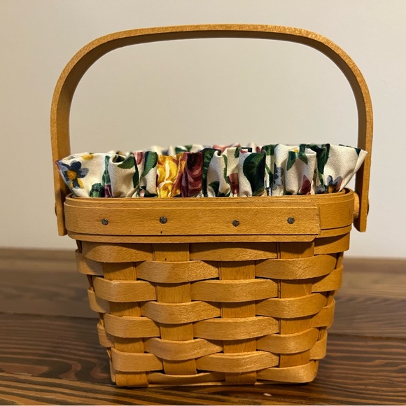 Longaberger 1997 Warm Brown Horizon of Hope Basket Combo - Picture 2 of 4